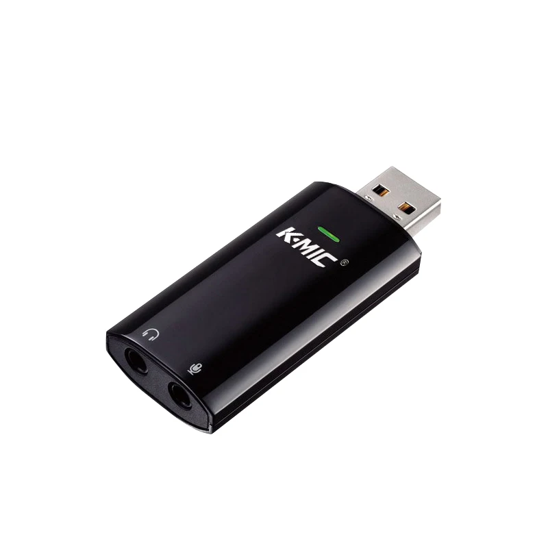 Обновленная версия K-Mic KM720 ноутбук Настольный компьютер USB внешняя звуковая карта Независимая для музыкального голосового чата и фильмов