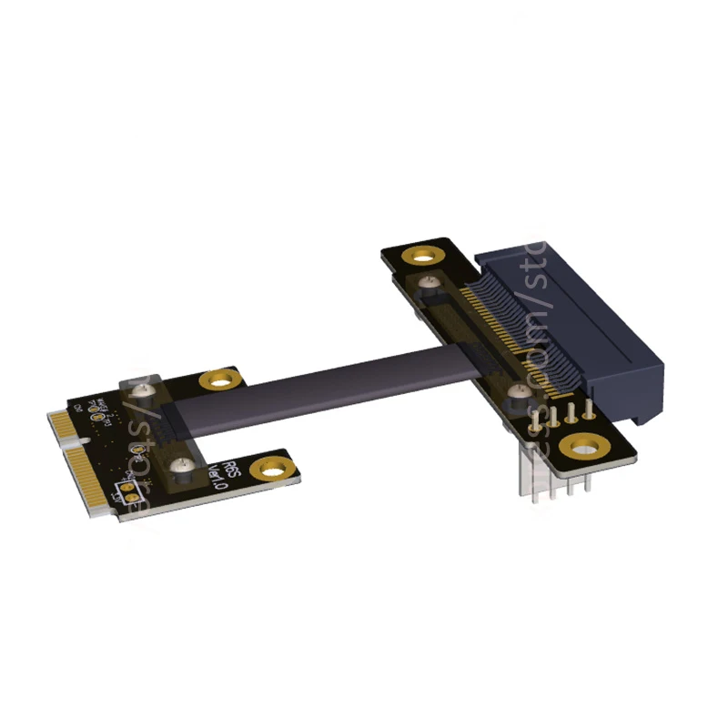 32 Гбит/с Mini PCI e mPCIe WAN WiFi для PCIe x4 E 4x переходные карты Gen3.0 ленточный кабель pci WIFI