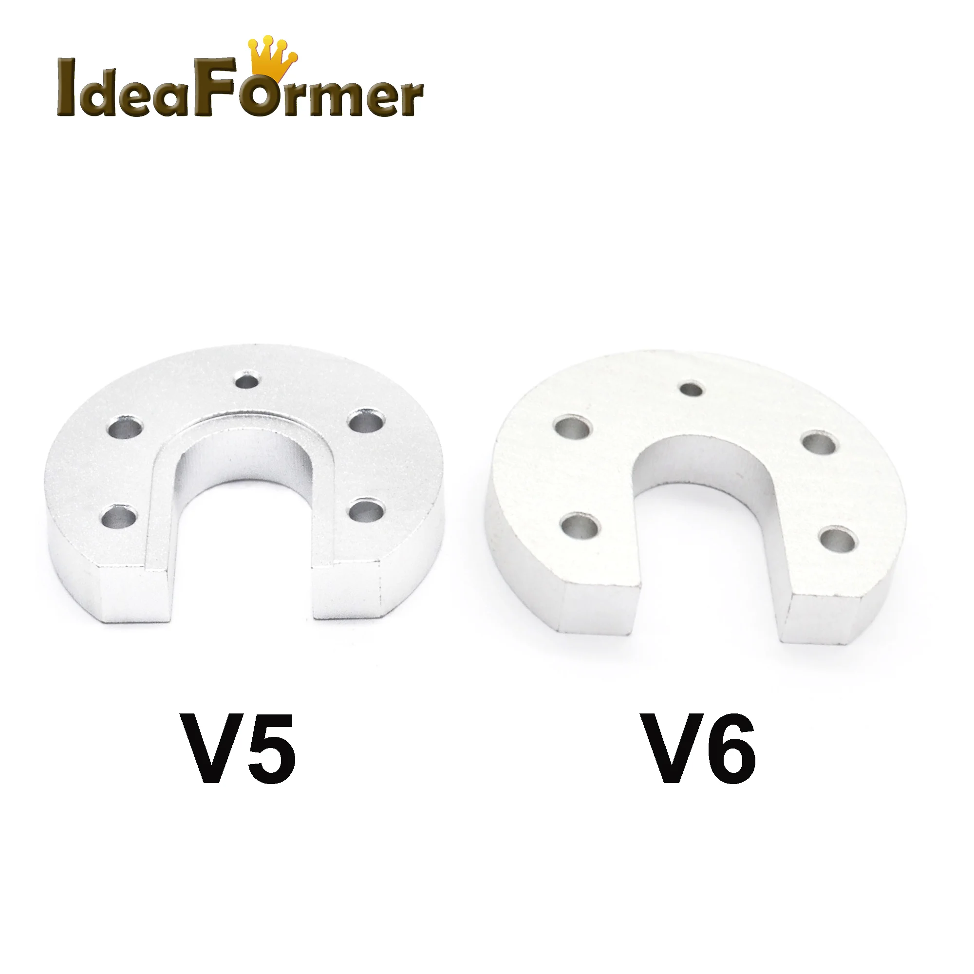 V5 V6 алюминиевая пластина крепления U-образная для Hotend J-head Hot End алюминиевого