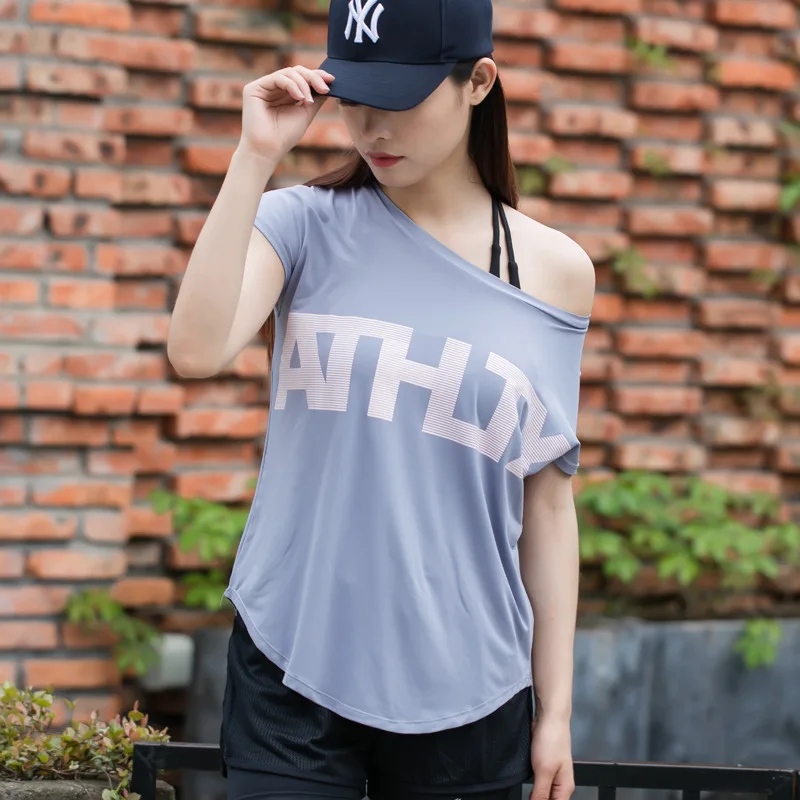 Свободные Черно белые сеточные с коротким рукавом спортивные футболки для