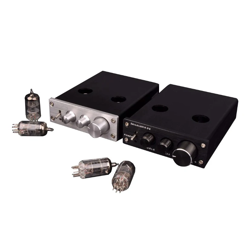 Zhilai D2 мини hifi Tube Preamp 6J1 Клапан аудио предусилитель двойной канала ВЧ бас с
