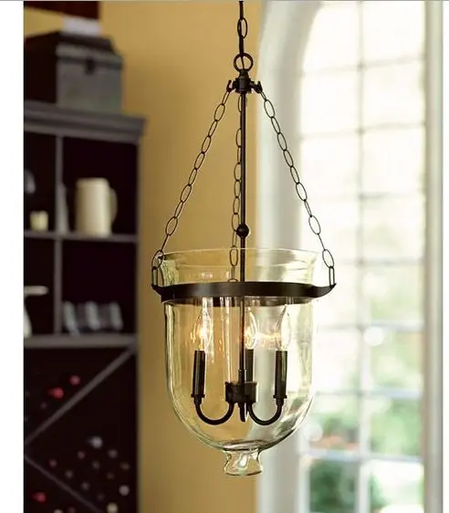 Креативный стеклянный подвесной светильник s в виде свечи потолочный стеклянные