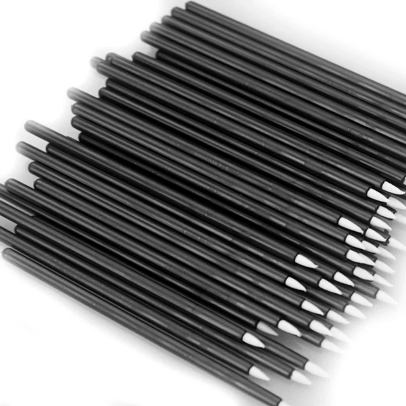 Кисти Одноразовые с пластиковой ручкой для макияжа 50 шт./компл.|makeup brushes cosmetics
