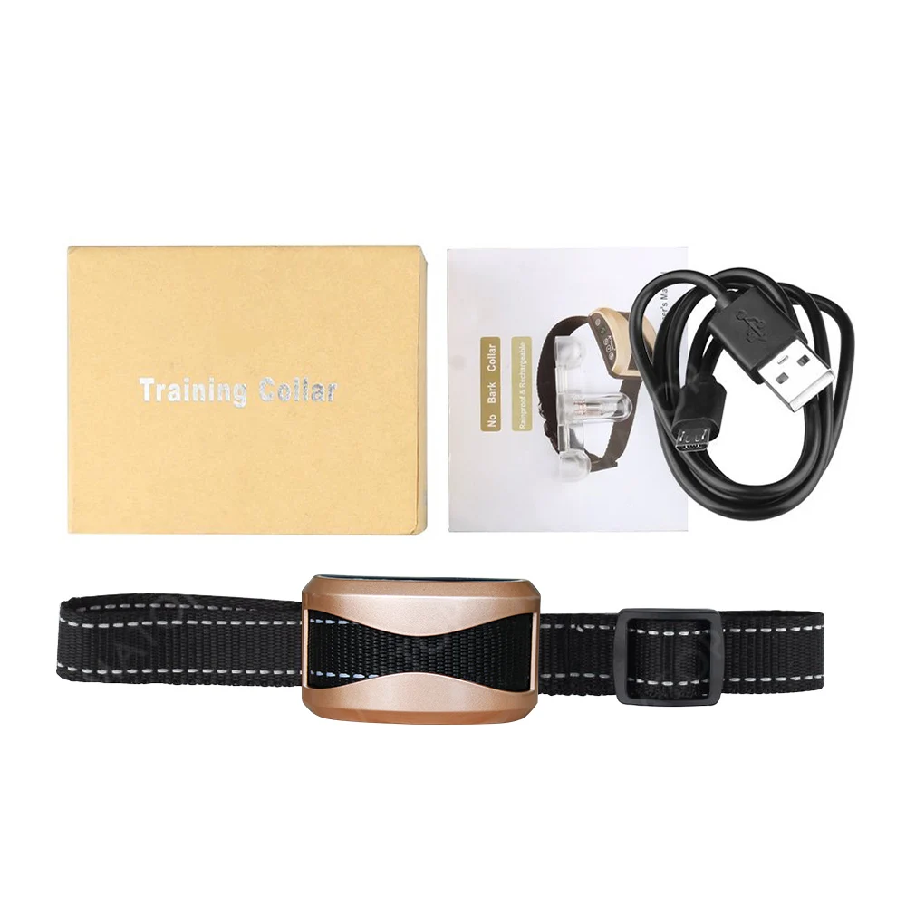 Ультразвуковой ошейник для собак антилай вибрирующий нейлоновый