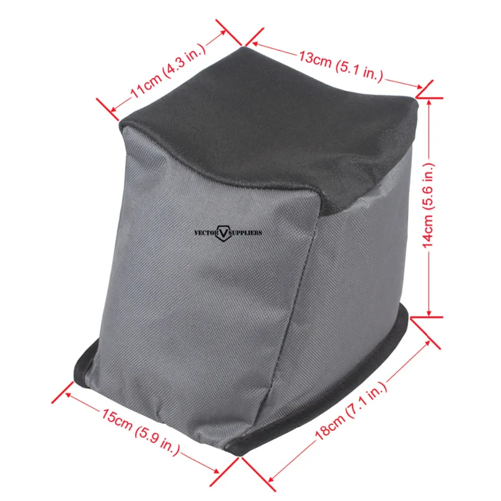 Векторные поставщики тройная сумка для стрельбы незаполненный набор 4 шт. в