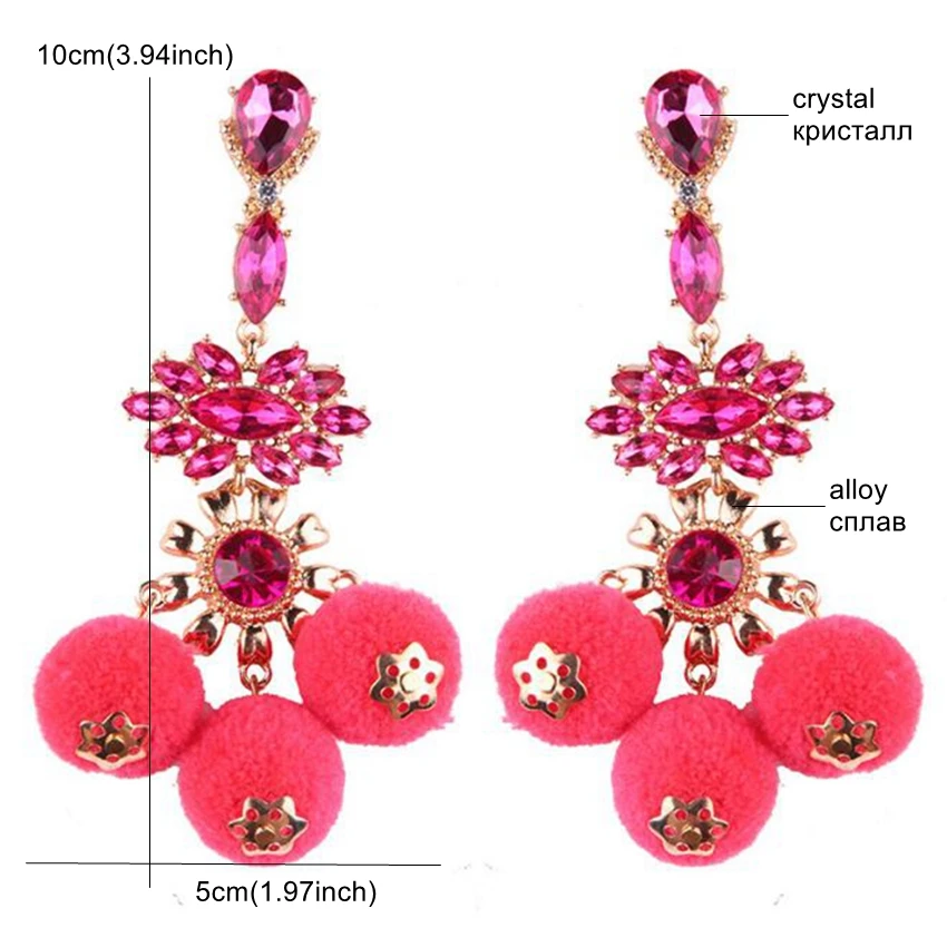 Длинные модные серьги для женщин со стразами бабочка Эффектные женские