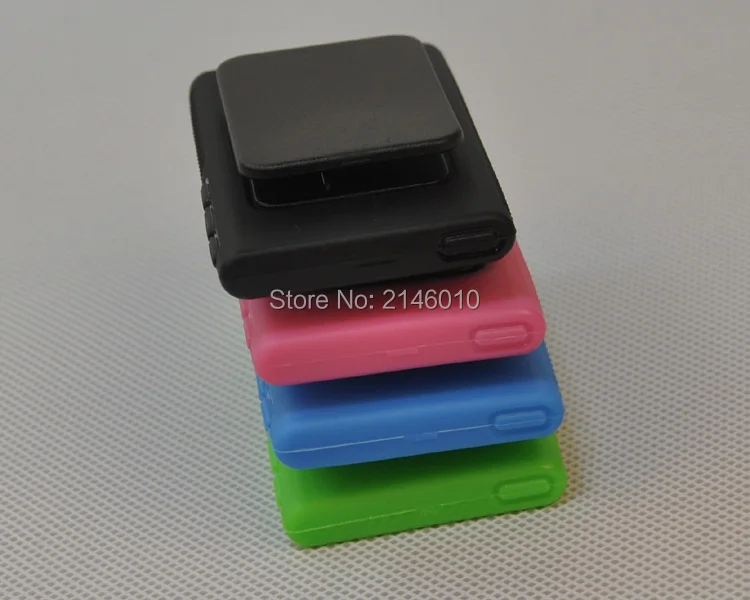 Гелевый Чехол-держатель из ТПУ с зажимом для нового Apple iPod Nano 7-го поколения 7G