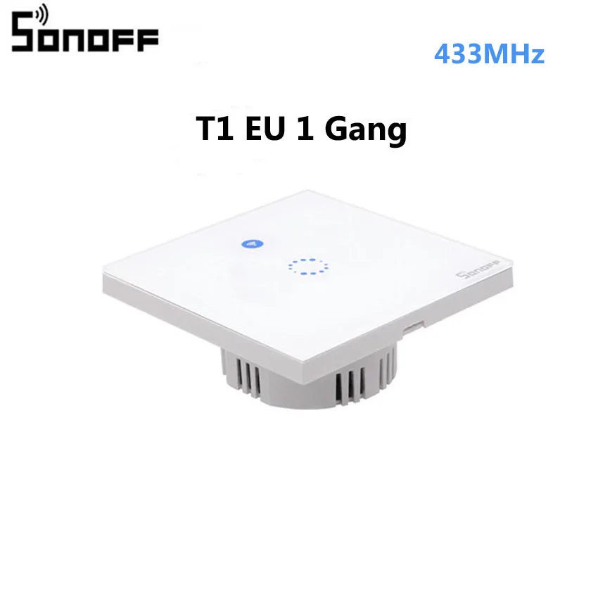 Умный настенный светильник ITEAD Sonoff T1 США ЕС Великобритания Wi-Fi RF/APP/сенсорное