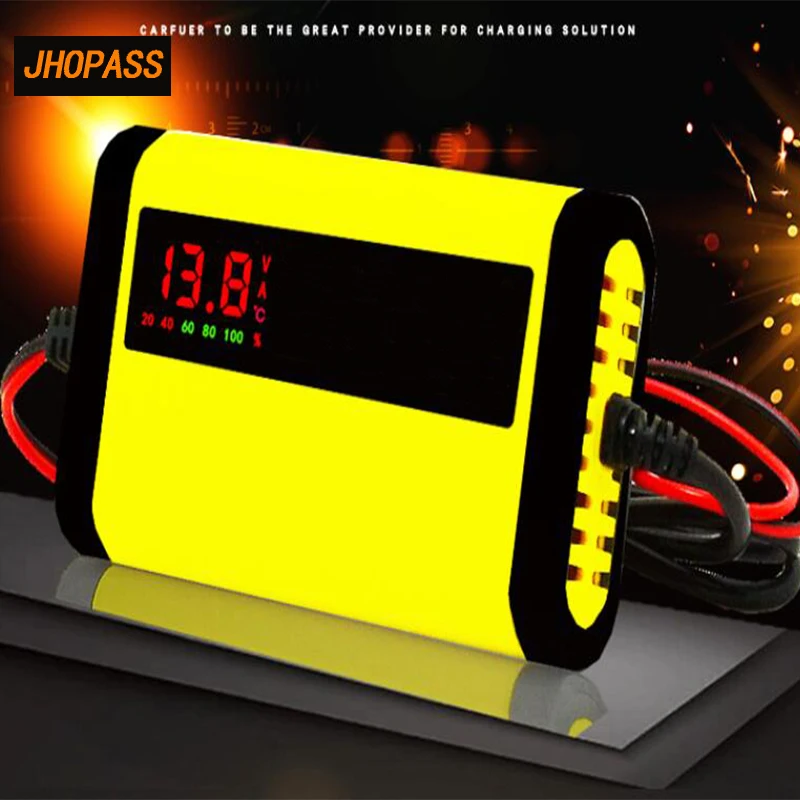 12 V 2A ЖК дисплей мотоцикл/e велосипед Смарт свинцово кислотный аккумулятор