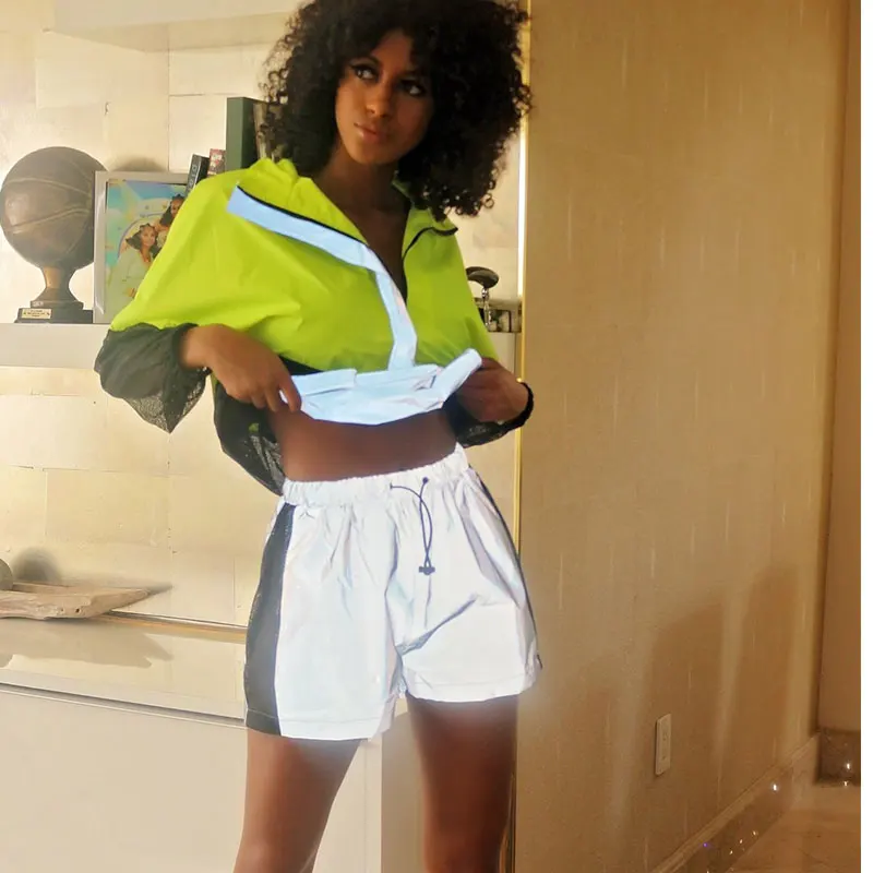 Комплект одежды из 2 предметов для Для женщин набор светоотражателей байкерские