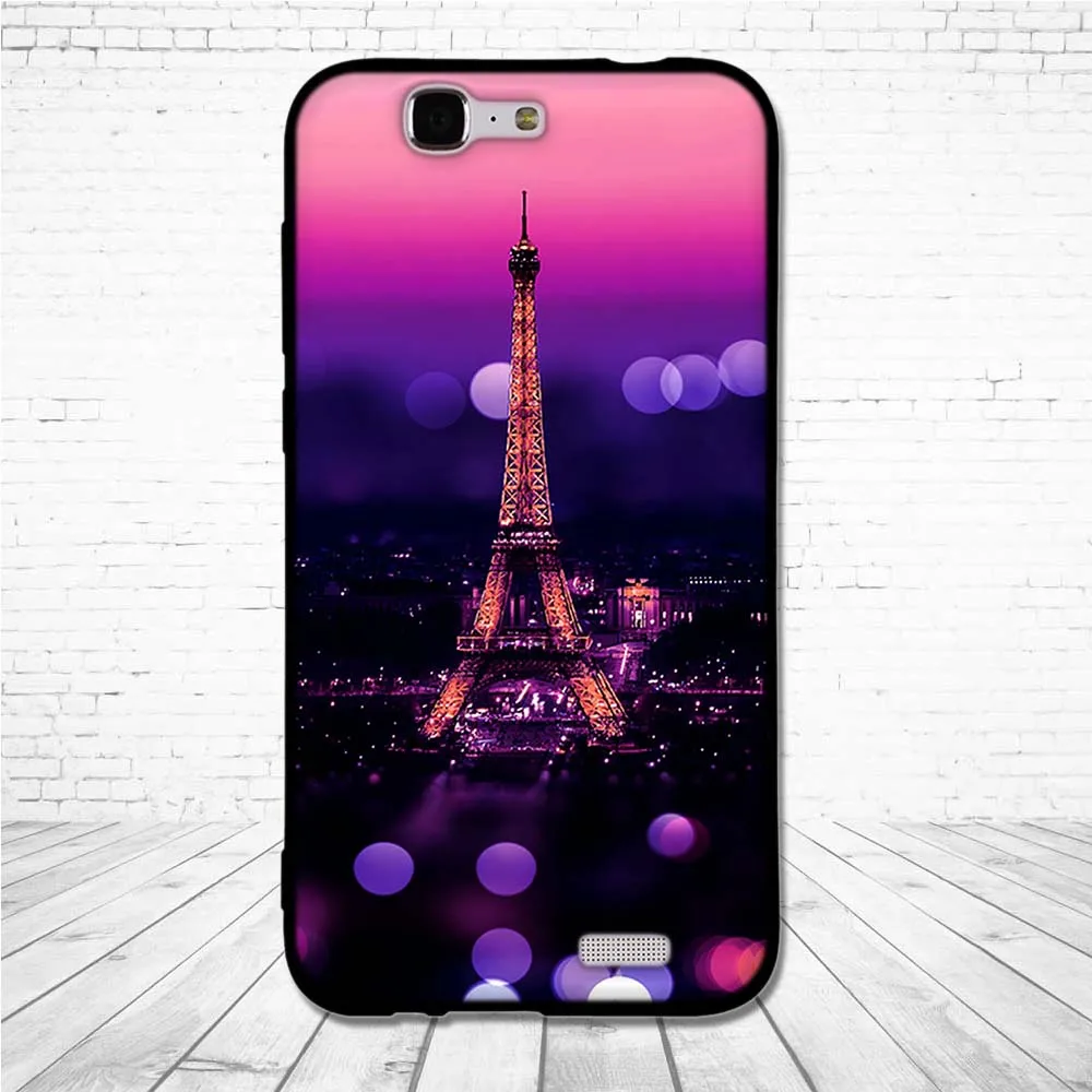 Чехлы для телефонов huawei Ascend G7 C199 5 '' силиконовая задняя крышка из ТПУ