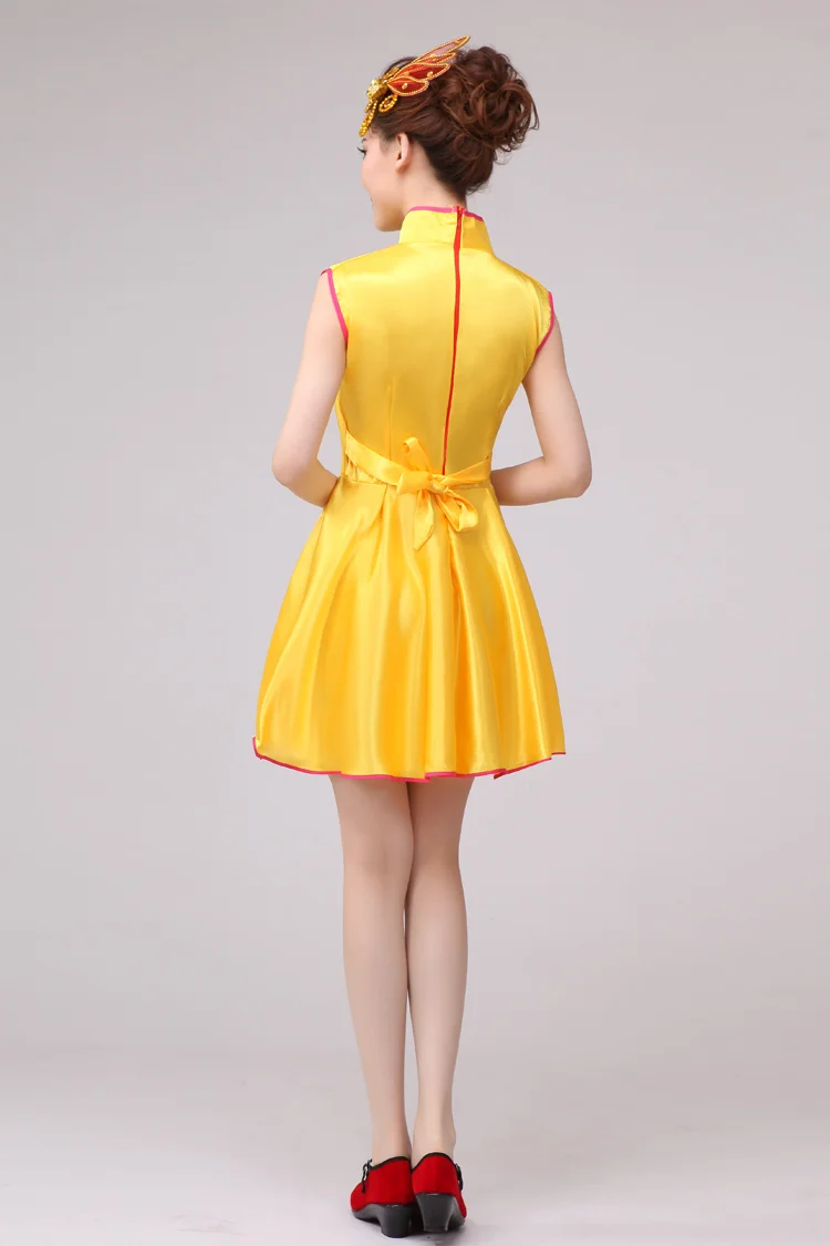 Китайские танцевальные костюмы Yangko традиционный костюм для китайских танцев