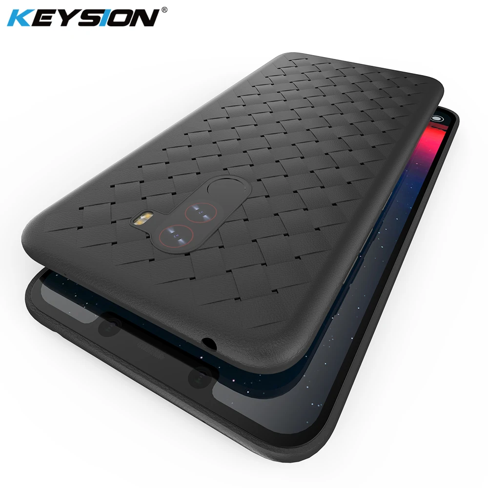KEYSION супер мягкий чехол для телефона Xiaomi Pocophone F1 роскошные тканевые чехлы Poco