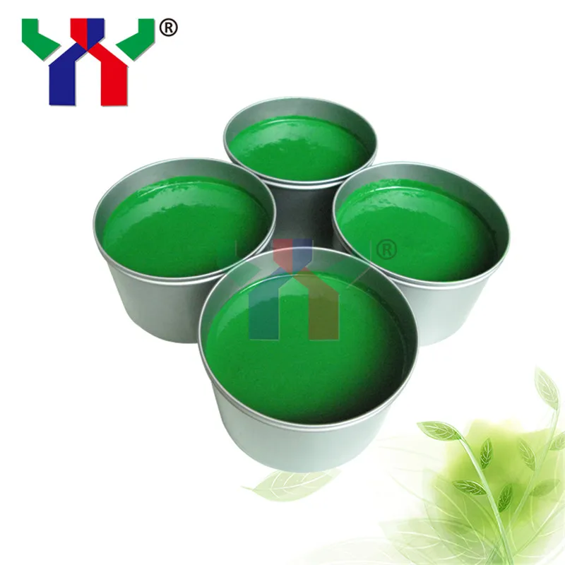 1 кг высококачественные 802 зеленые флуоресцентные чернила для офсетной печати -