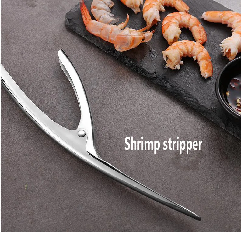 Нож для чистки креветок из нержавеющей стали Deveiner пилинг устройство Креативные