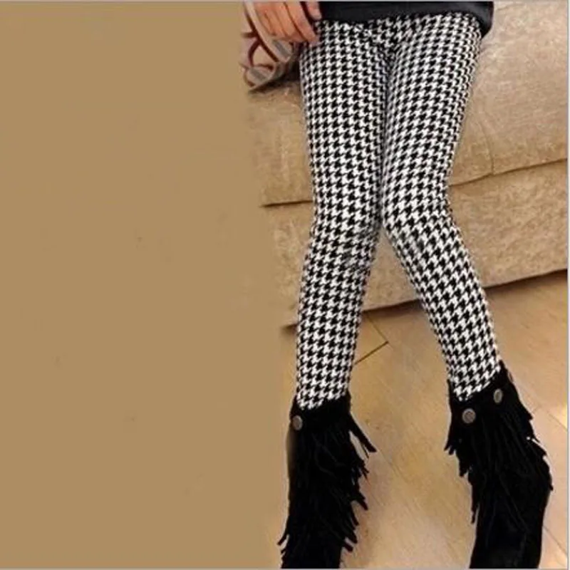 Для детей для девочек брюки высокое качество эластичные облегающие леггинсы