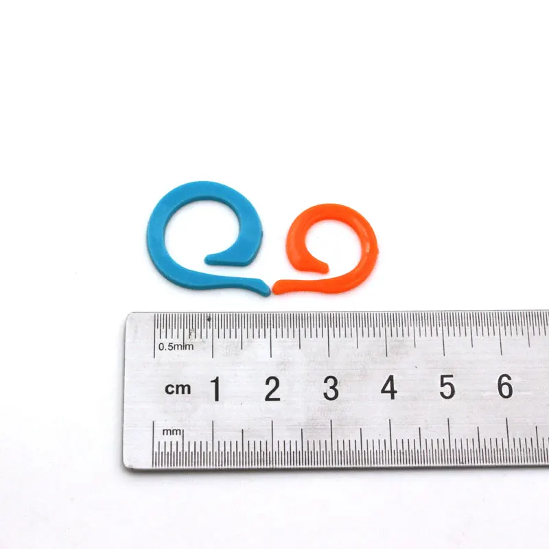

500pcs/set Plastic Open-ended Sewing Counting Circular Rings Knitting Stitch Marker Crochet Needle Sewing Craft Supplies Tools