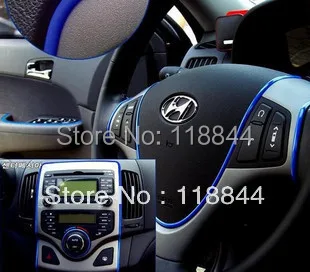 Суперпопулярная декоративная нить для автомобиля 5 метров 9 цветов бесплатная