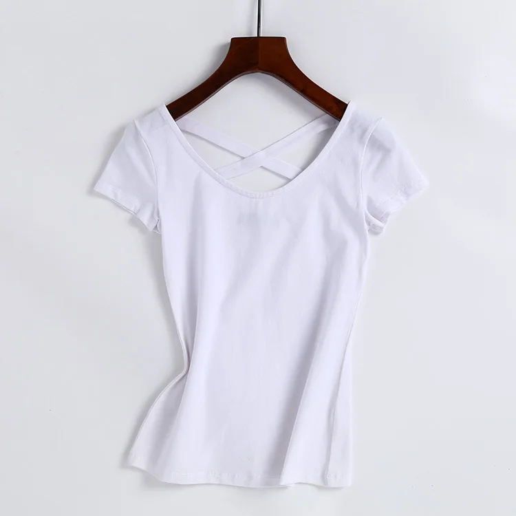 Тонкий сексуальный скрещивание повязки назад пользовательский логотип фото