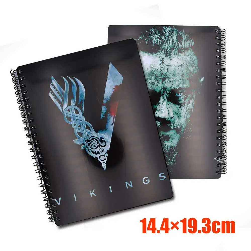 Блокнот Vikings Movie Spiral пустой бумажный блокнот наклейки для дневника дневник