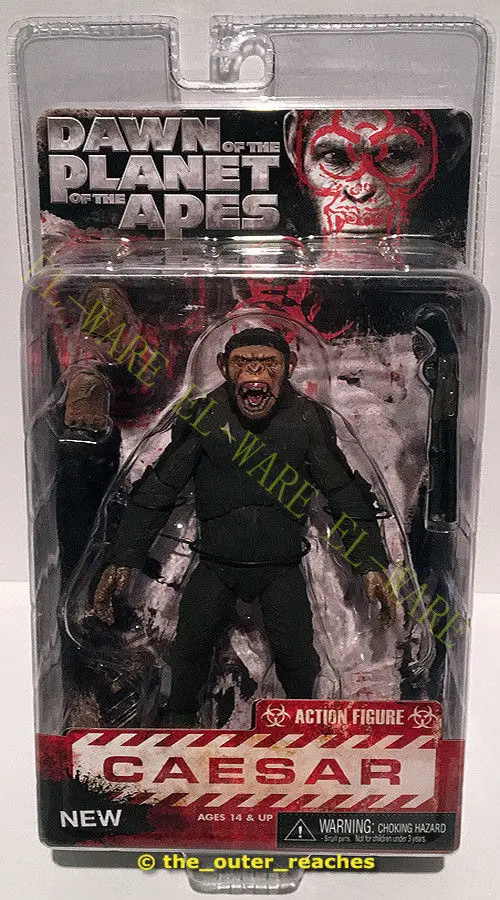 NECA рассвет Planet Of The Apes Caeser 7 &quotSeries 2 фигурку Модель аниме Рисунок Коллекционная
