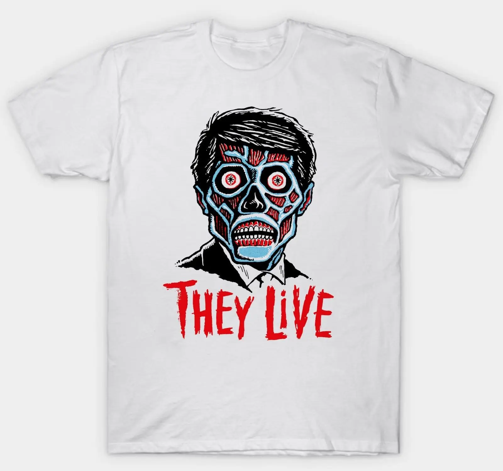 THEY LIVE футболка 1980's FILM MOVIECool Повседневная с гордостью Мужская модная унисекс
