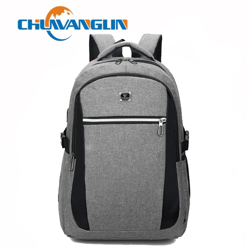 Повседневные мужские рюкзаки Chuwanglin модные водонепроницаемые школьные ранцы для