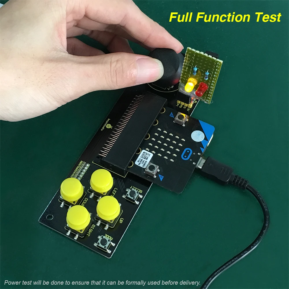 Keyestudio microbit щит джойстика плата для BBC Micro:Bit CE/FCC|Аксессуары демонстрационных