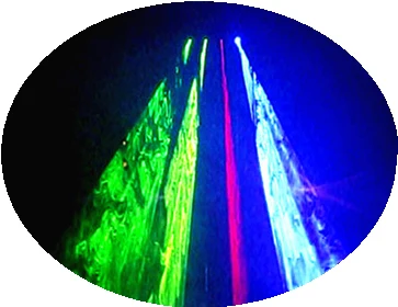 RASHA горячая распродажа 4 головки 650 МВт RGB Полноцветный лазерный светильник ный