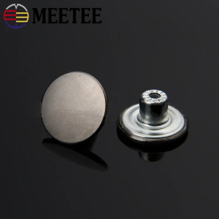 Металлические пуговицы Meetee 15/17 мм для джинсов курток ковбойских пальто | Дом и сад