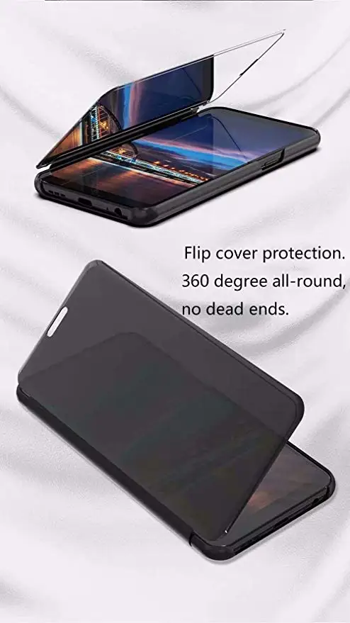 ДЛЯ Vivo Y12 чехол 6,35 дюймов роскошное умное зеркало флип полная защита чехол для Vivo Y12 противоударный Fundas Coque