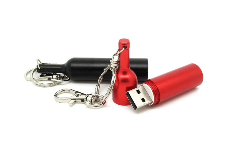 Металлический флэш накопитель usb брелок карта памяти Флеш персональный мини ПК