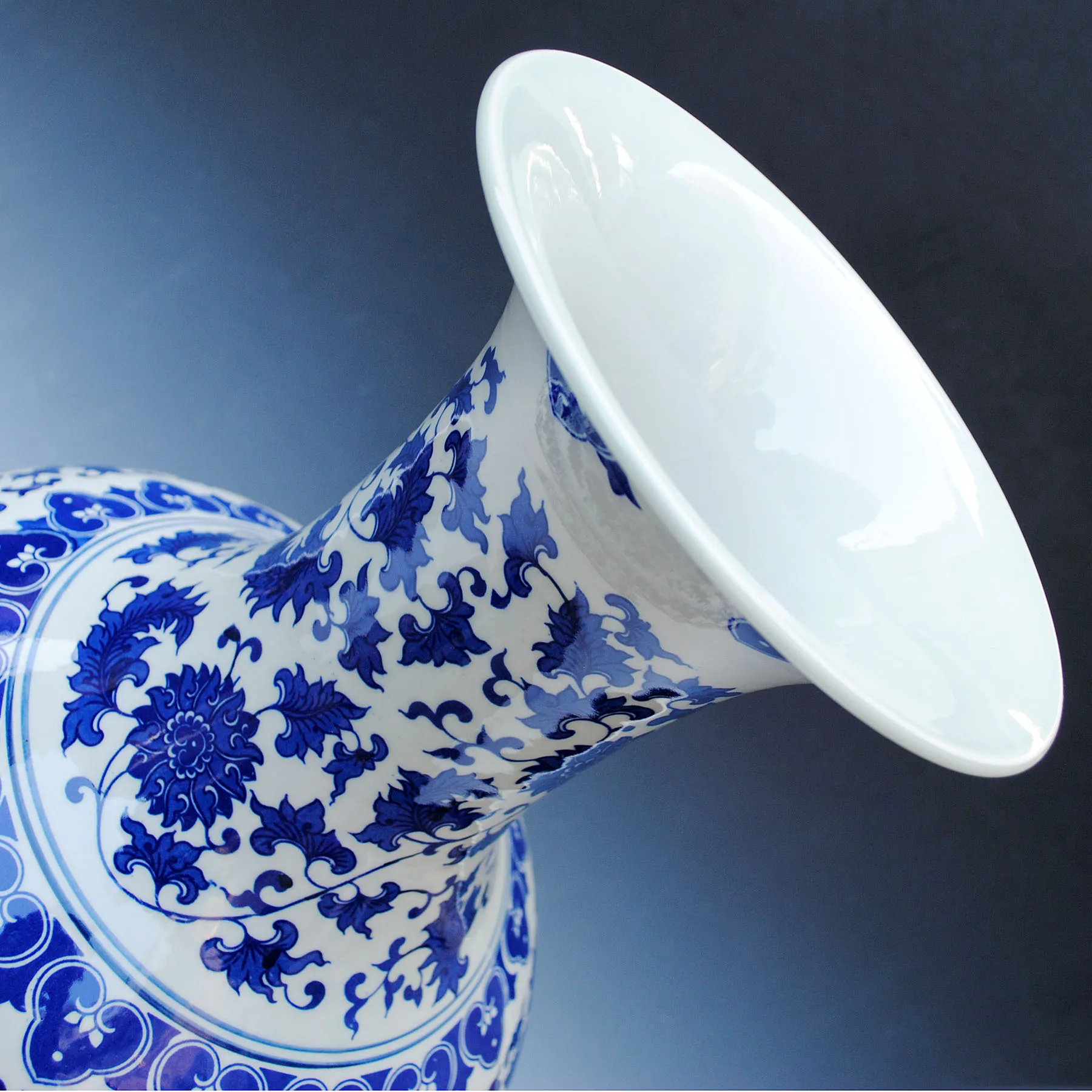 Керамическая фарфоровая ваза Цзиндэчжэнь французское современное китайское