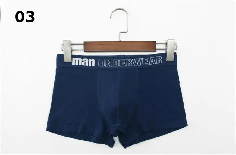 3 шт./лот 2017 новое Брендовое Мужское нижнее белье хлопковые боксеры короткие