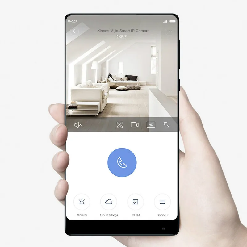 Xiaomi Smart 1080 P видеокамера 130 градусов FOV ночной 2,4 ГГц двухдиапазонный умный монитор безопасности WiFi Пульт дистанционного управления