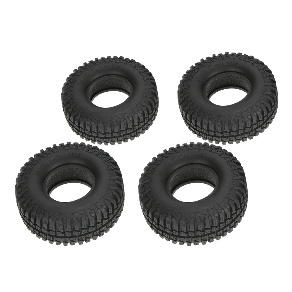 4 шт. шины Austar 1 9 дюйма 100 мм масштаб 1/10 для RC4WD D90 Axial SCX10 запчасти гусеничных дорожек