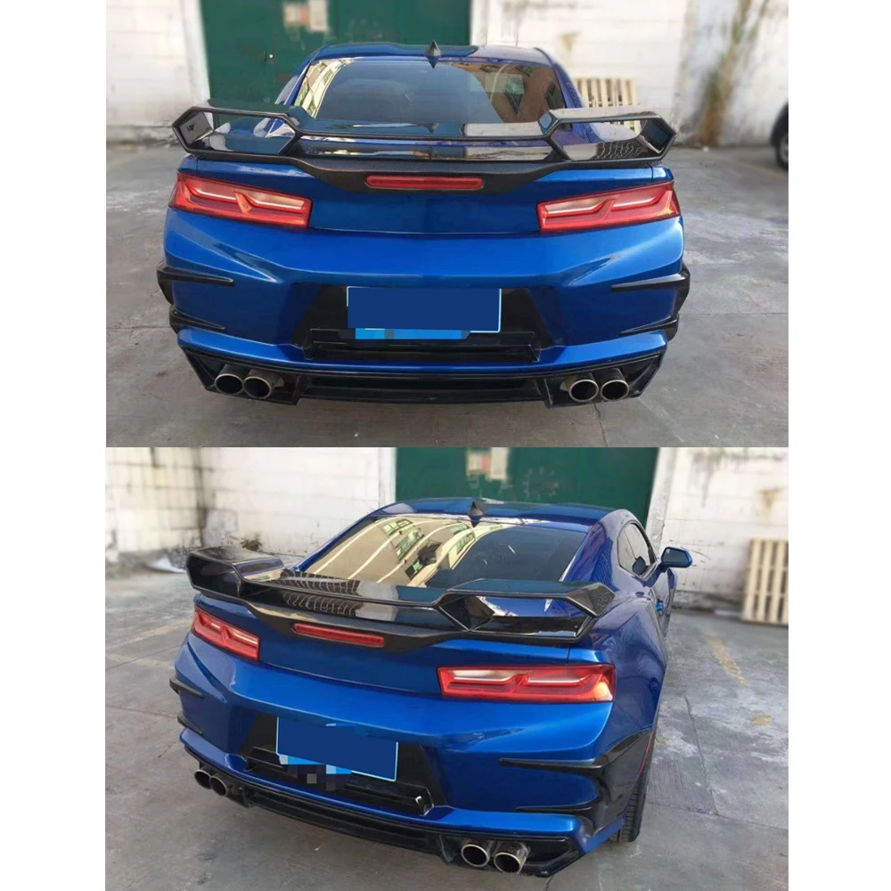 Задний спойлер для Chevrolet Camaro купе 2016 2017 2018 багажника из углеродного волокна