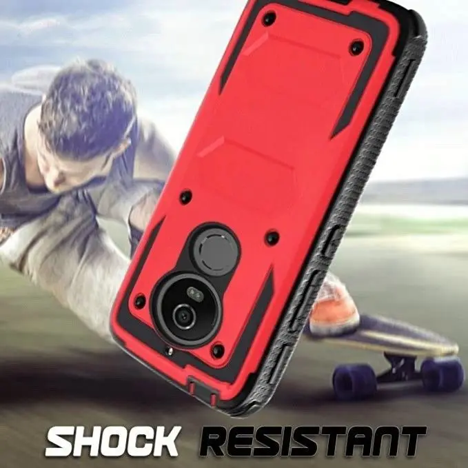 YUMQUA чехол для Motorola Moto E5 Cruise Case Shock Adsording Hybrid Прочный ударопрочный защитный