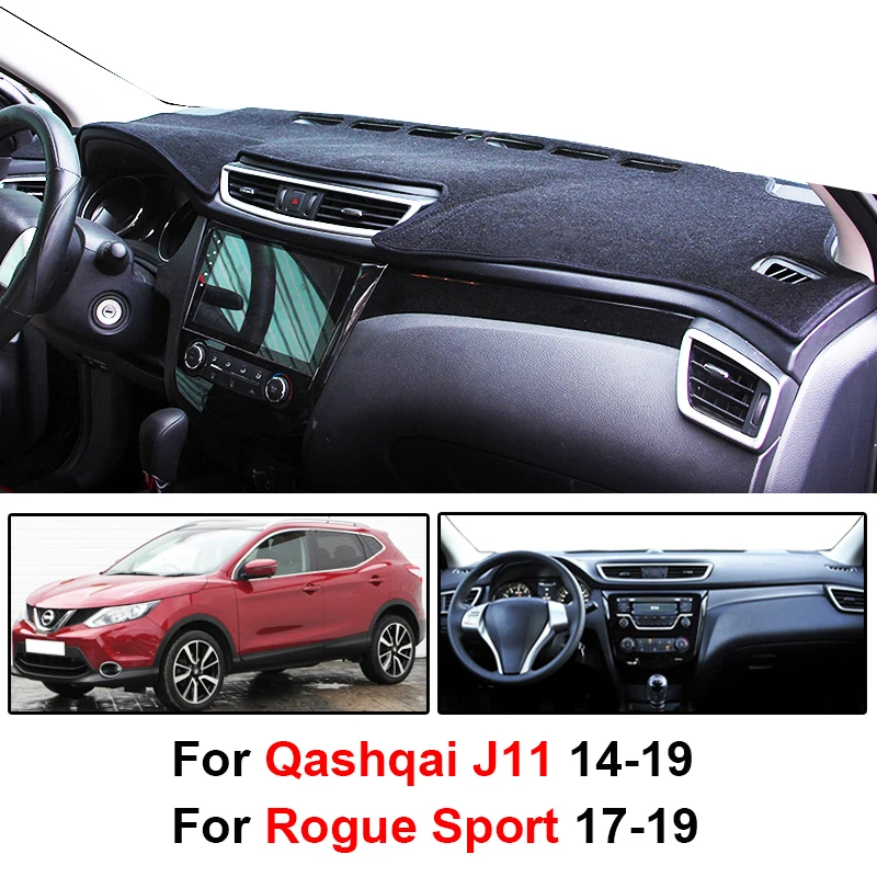 Коврик Xukey для приборной панели коврик Солнцезащитный подходит Nissan Qashqai 2 J11 2014 2015