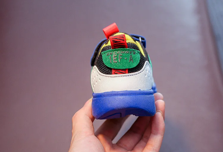 2019 autumn new children's sports shoes boys breathable mesh girls big children casual running kids sneakers 26-36 | Детская одежда