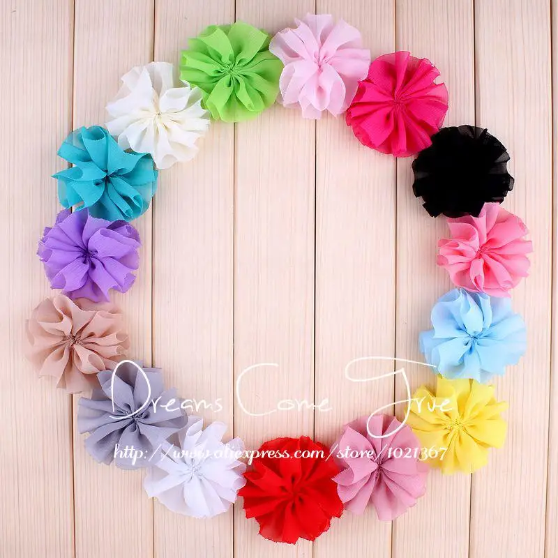 50 шт./лот 6 5 &quotсм 15 видов цветов модный чехол типа сделай сам Тюль мягкая одежда из