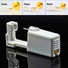 1 единица Безопасность Sterlised одноразовые не причиняют боли пирсинг устройство станки HOMEUSE уха молний с Циркономжемчужной сережкой дизайн ювелирных изделий