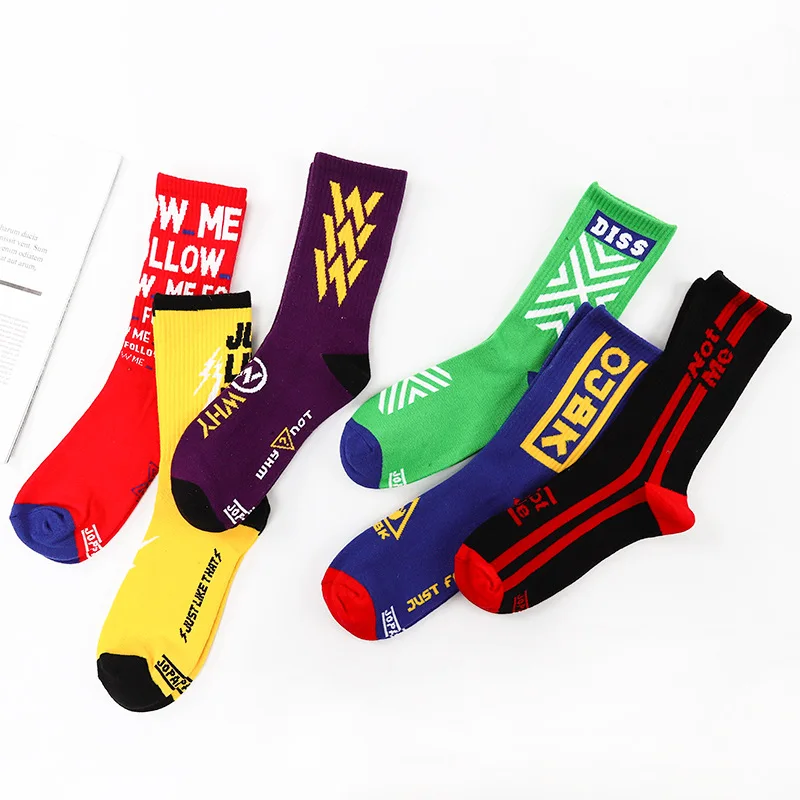 2019 Новая мода Для мужчин женские хлопковые носки в стиле хип-хоп классная