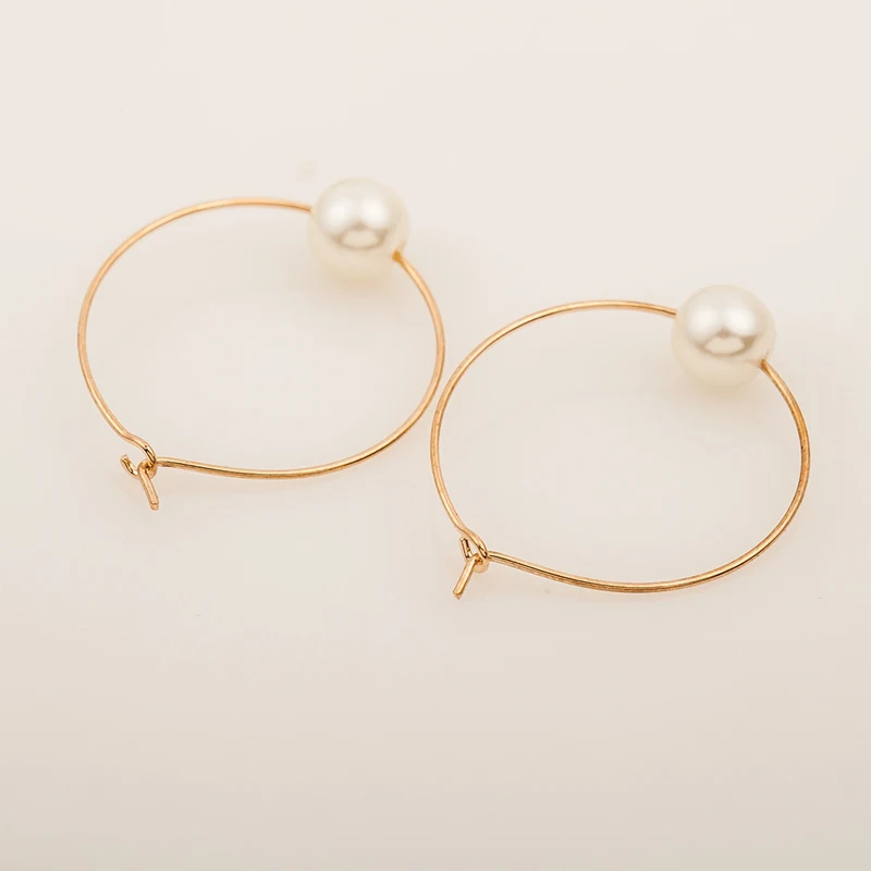 Простые маленькие серьги-кольца золотого и серебряного цвета для женщин модные