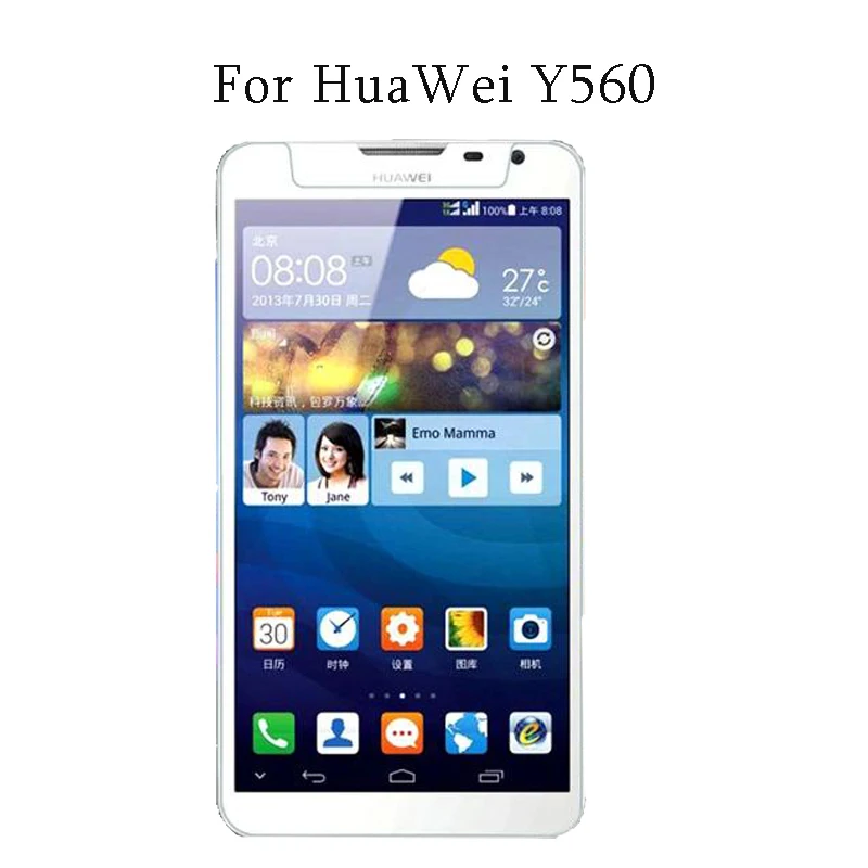 2 шт. 9H для экрана из закаленного стекла huawei Y560 L01 U02 Y5 4 5 дюймовый экран защитный
