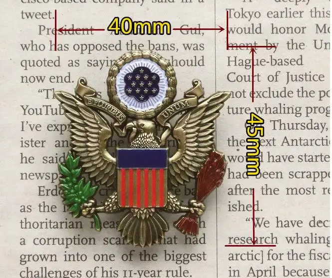 Роскошный знак в виде флага США орла мотоцикла клуба брошки для байкеров одежда
