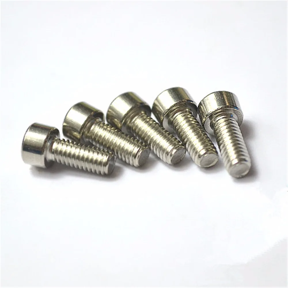 

30PCS M4 Stainless Steel Cylinder Head Hex Socket Screw Cup Head Bolt M4*30/35/40/45/50/55/60mm