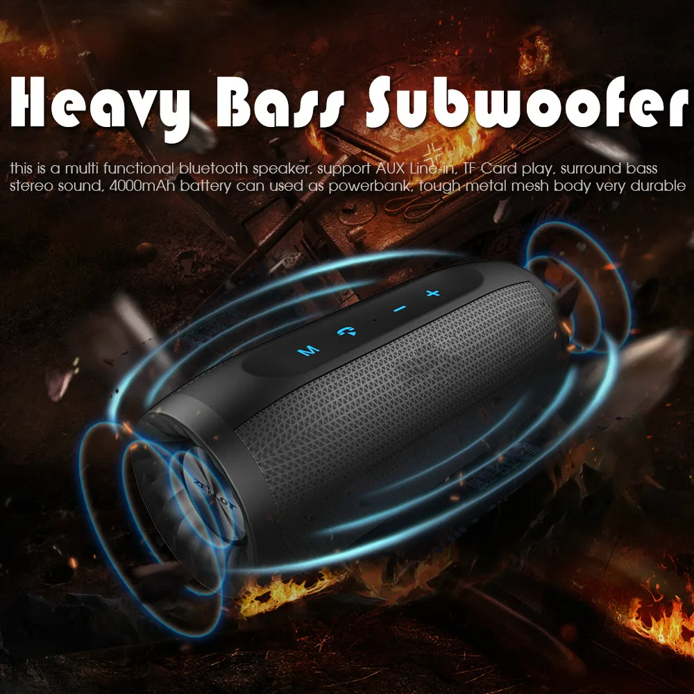 S16 портативный беспроводной динамик Bluetooth Саундбар Колонка Super Bass 3D стерео звук
