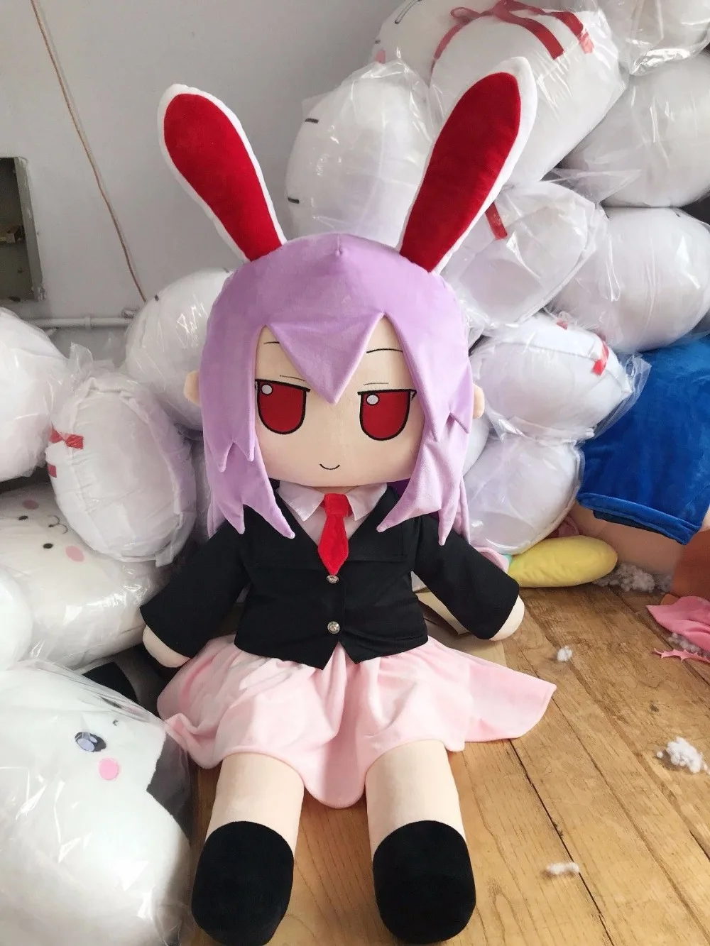Большая кукла Touhou Project Reisen Udongein Inaba мягкая подушка плюшевая игрушка 47 дюймов |
