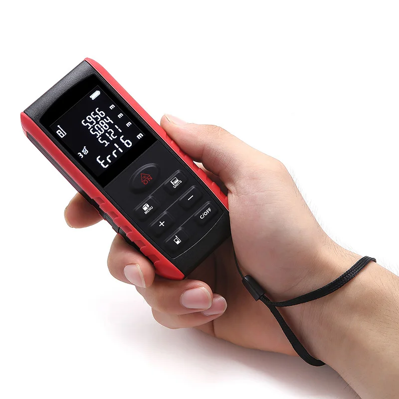 Dekopro LRE520 ручной лазерный дальномер 40 м 60 80 100 мини лента диапазон finder Diastimeter